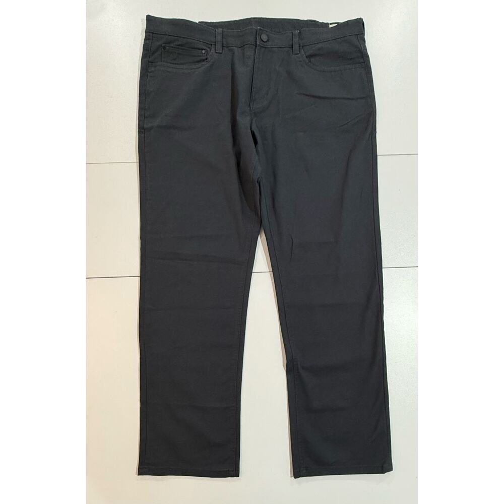 English Laundry Mens Pants Straight Leg Gray Stretch Fabric Size 40 x 32 (23)